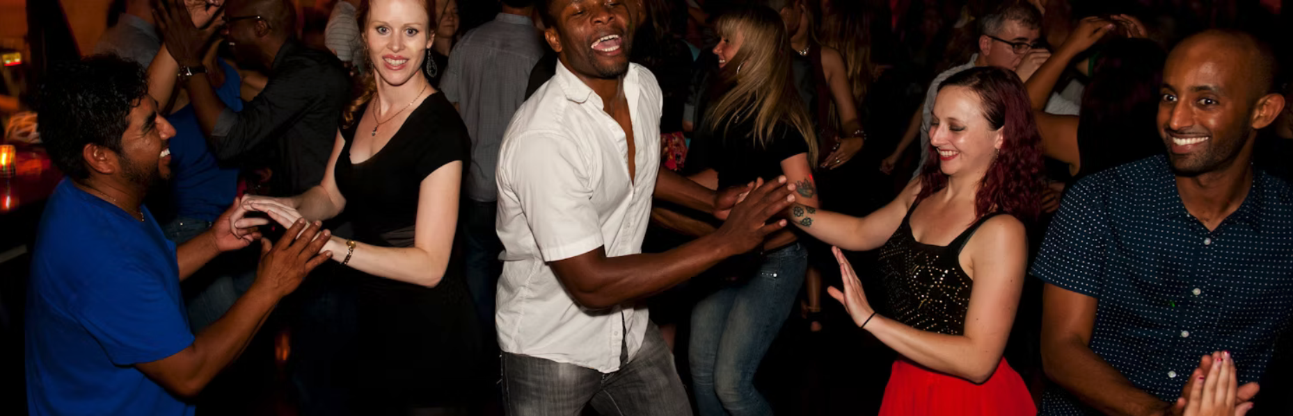 Couple dancing bachata